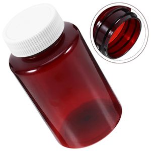 Envase de PET de Grado Médico Personalizado de 100 ml, 175 ml, 200 ml, Botella Vacía para Píldoras con Impresión Serigráfica para Suplementos Vitamínicos - Product Image 2