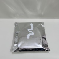 Sacs d'expédition personnalisés avec logo en feuille d'aluminium brillante pour vêtements, sous-vêtements, sweats à capuche, emballages de vêtements S M L