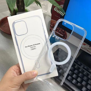 <span class=keywords><strong>Coque</strong></span> de téléphone magnétique <span class=keywords><strong>transparente</strong></span> à couverture intégrale pour 15 Pro Max, compatible avec 17/16/14/13/12/11 - Product Image 2