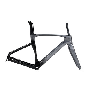 <span class=keywords><strong>Cadre</strong></span> <span class=keywords><strong>de</strong></span> vélo <span class=keywords><strong>de</strong></span> route GRAVEL personnalisé en fibre <span class=keywords><strong>de</strong></span> carbone avec peinture dégradée pour vélo tout-terrain - Product Image 2