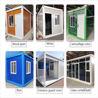 Maison modulaire de 3 chambres à coucher prête à l'emploi ensemble de minuscules maisons en cabine maisons en conteneur préfabriquées modernes en Chine à vendre