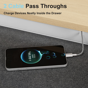 20.1 "dưới ngăn kéo bàn với vòng bi mở rộng đầy đủ cho bàn đứng, tổ chức Thép carbon. - Product Image 4