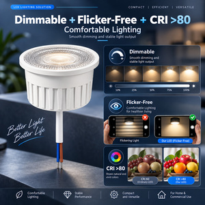 โมดูล LED 3CCT สำหรับไฟดาวน์ไลท์ 5W AC 220V 500-550LM 16 ชิ้น SMD 2835 ป้องกันการกระพริบ  วัสดุพลาสติกหุ้มอะลูมิเนียม รับประกัน 2 ปี - Product Image 5