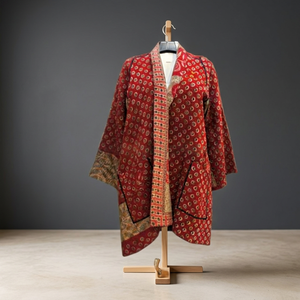 Venta al por mayor, diseño Floral hecho a mano, Kantha, chaqueta circular - Product Image 1