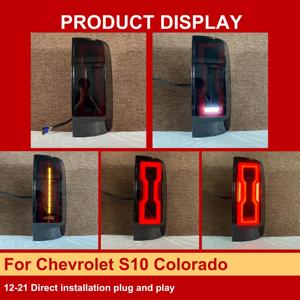 Luces Traseras J ONE para <span class=keywords><strong>Chevrolet</strong></span> <span class=keywords><strong>S10</strong></span> Colorado 2012-<span class=keywords><strong>2021</strong></span>, Luces Traseras para <span class=keywords><strong>Chevrolet</strong></span> <span class=keywords><strong>S10</strong></span>, Conexión Directa - Product Image 4
