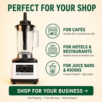 Produsen Blender Komersial OEM/ODM Mencari Distributor -- MOQ 300+ Set, Branding Kustom Tersedia MIXTEC