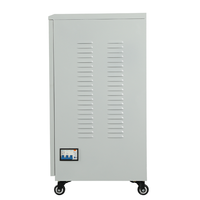 Régulateur de tension triphasé TNS-120KVA réglable 120KVA 3 phases 380V AC, stabilisateur de tension entièrement automatique de type servomoteur AVR