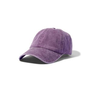 Casquette en jean délavé et vieilli pour homme, non structurée, à calotte souple, avec logo personnalisé - Product Image 2