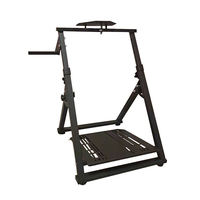 Soporte Profesional Ajustable para Simulación de Carreras, Soporte Plegable Portátil para Volante de Juego para Thrustmaster y Logitech, Soporte de Acero Resistente