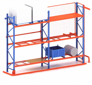 ISO 인증 공장 직영 고밀도 창고 저장 시스템 레이저 유도 2000kg 용량 금속 좁은 통로 랙킹 - Product Image 5