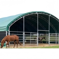 Abri de stockage en PVC robuste, tente de stockage imperméable, auvent d'entrepôt industriel pour équipement de garage, certifié CE, fabriqué en usine