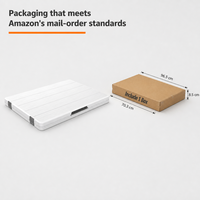 Table pliante rectangulaire LuckyOct de 6 pieds avec 2 bancs en acier HDPE blanc 178 x 66 x 74 cm, table pour événements intérieurs et extérieurs