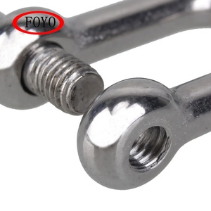 Jingfoyo — manille robuste en acier inoxydable forgé, 6mm, avec broche de captice, pour bateau, yacht et kayak, Offre Spéciale - Product Image 6