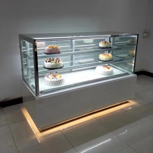 Fan Cooling Sweet Pastry Bakery Display Fridge Bakery Showcase Refrigerator Vitrine Cake Chiller Showcase Display