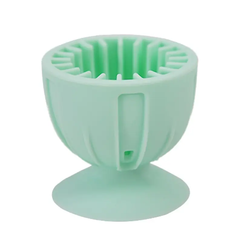 Nuovo design utensili da cucina porta uova bpa free food grade silicone uovo spazzola per la pulizia