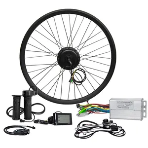 轮毂电机48v 1000 W电动踏板车转换套件1000瓦盘式制动器电动自行车套件
