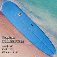 Planche de surf en fibre de verre époxy EPS personnalisable de qualité supérieure, fabriquée en usine, design coloré, ailerons gratuits, logo personnalisé, unisexe