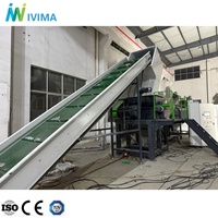 Ligne de lavage de bouteilles PET automatique haute productivité IVIMA Chine, machine de déshydratation, ouvre-bales, technologie de recyclage avancée