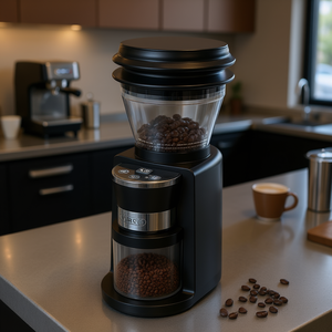 Molinillo eléctrico de granos de café con capacidad de 100 g y 34 velocidades para uso doméstico y en cocinas comerciales - Product Image 2