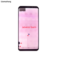 Écrans LCD de téléphone portable AMLODE d'origine pour Samsung Galaxy S8 Plus, assemblage d'écran tactile avec points noirs