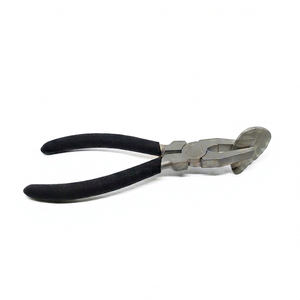 TEEJAY คีมต่อผมสแตนเลสสตีล6 ",อุปกรณ์ต่อผมสีเงินด้ามจับโฟมสีและโลโก้ - Product Image 1