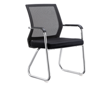 Chaise de conférence empilable sans roulettes, design luxueux, économique, pour hôtel, hall, bureau, salle de réunion, visiteurs