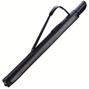 Étui rigide pour canne à pêche d'extérieur, boîte de rangement en plastique pour cannes à pêche, étui de protection portable pour matériel de pêche avec sangle d'épaule - Product Image 4