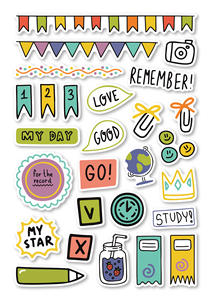 Planner מדבקה 240pcs בעבודת יד עבור Scrudy diy - Product Image 3