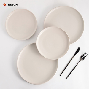 Northern Europe Ceramic Dessert Side <b>Stoneware</b> Plate Western Style Steak Dinner Wedding Hotel Restaurant Plates Dishwasher Safe - Product Image 3