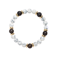 Bracelet de mode en œil de tigre, améthyste, turquoise africaine, obsidienne, vente en gros, fournitures Temu Xiyin, bijoux en cristal