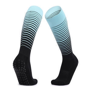 Zhongde Compression Tricoté Genou Haute Football Football Chaussettes pour Hommes Femmes Drôle Grip Anti-Slip Corps Manchette Hiver <span class=keywords><strong>Bas</strong></span> ODM - Product Image 4