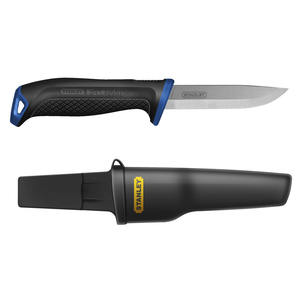 Cuchillo Multiusos Stanley Fatmax, Hoja de Acero Inoxidable, Punta de Gota, Mango de Plástico de Grado Industrial - Product Image 1