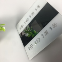 Verre de miroir magique semi-transparent Offre Spéciale pour protecteur d'écran d'instrument de décoration de fenêtre électrique