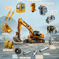 Pièces de moteur d'excavateur neuves, ensemble complet de moteur diesel pour Cummins ISX15 QSX15, qualité OEM, ajustement direct