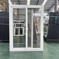 Ventanas Corredizas de Alta Calidad de UPVC/PVC, Resistentes al Viento y a Impactos de Huracanes, para Bahamas