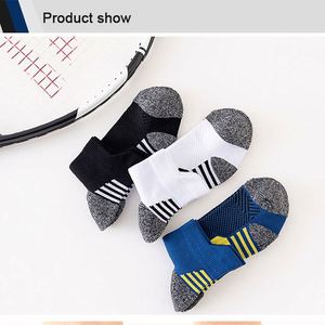 Calcetines Deportivos Antibacterianos que Absorben el Sudor, Calcetines Cortos de Compresión para Correr para Hombre - Product Image 3