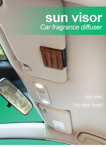 Nuevo Difusor de Aroma para Auto de Madera Maciza de Lujo, Clip para Visera, Aromatizante para Vehículo, Aroma Duradero, Eliminador de Olores, Regalo - Product Image 6