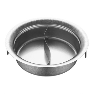 Huihong 304 Stainless Steel Hot Pot 2.1L-4L Dual Zone Control Electric Commercial Use - Product Image 5