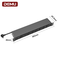 Protection contre les surtensions 3900J, 1+1U, montage en rack 19 pouces, PDU avec 14 prises US et interrupteur de surcharge 15A pour armoire de serveur réseau
