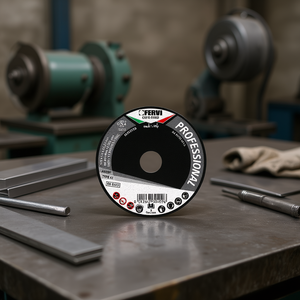 Disco de Corte Profesional Fervi 115x1.6x22.23mm Para Acero Inoxidable Tipo 41 - Product Image 2