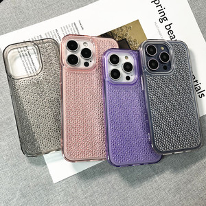Étui en <span class=keywords><strong>silicone</strong></span> souple transparent à paillettes 3D diamantées pour <span class=keywords><strong>iPhone</strong></span> 14 Pro 13 12 11 X XS Max XR 7 8 Plus <span class=keywords><strong>2022</strong></span> 2020 <span class=keywords><strong>SE</strong></span> 2 3 Bing Cover - Product Image 2