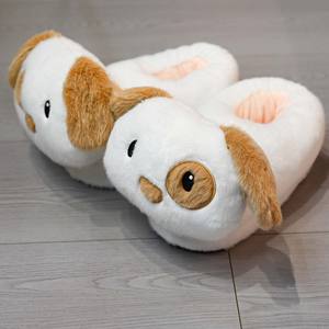 Chaussons en peluche pour animaux de compagnie, vente en gros d'usine, chaussons en peluche pour chiots, chaussons d'intérieur pour filles et garçons, chaussures chaudes et moelleuses pour l'hiver - Product Image 6