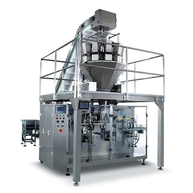 Commercial Horizontal Easy to Use Irregular Granules Ready-Made Pouch Packing Machine