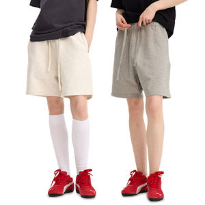 450GSM Heavyweight Loopback Sweat Shorts Ropa deportiva informal unisex de gran tamaño - Product Image 1