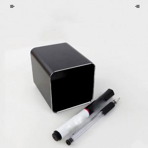 Aluminum Waterproof <b>Pen</b> <b>Holder</b> <b>Desktop</b> Simple Minimalist Multifunctional Supplies for Families Kids and Schools - Product Image 2