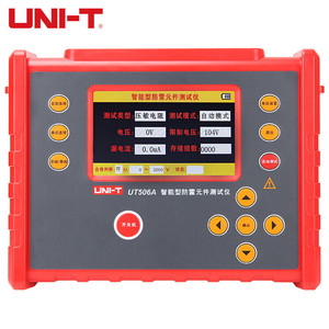 Probador de componentes de protección contra rayos Uni-T UT506A con prueba de corriente de fuga y varistor para dispositivos de protección contra sobretensiones - Product Image 1