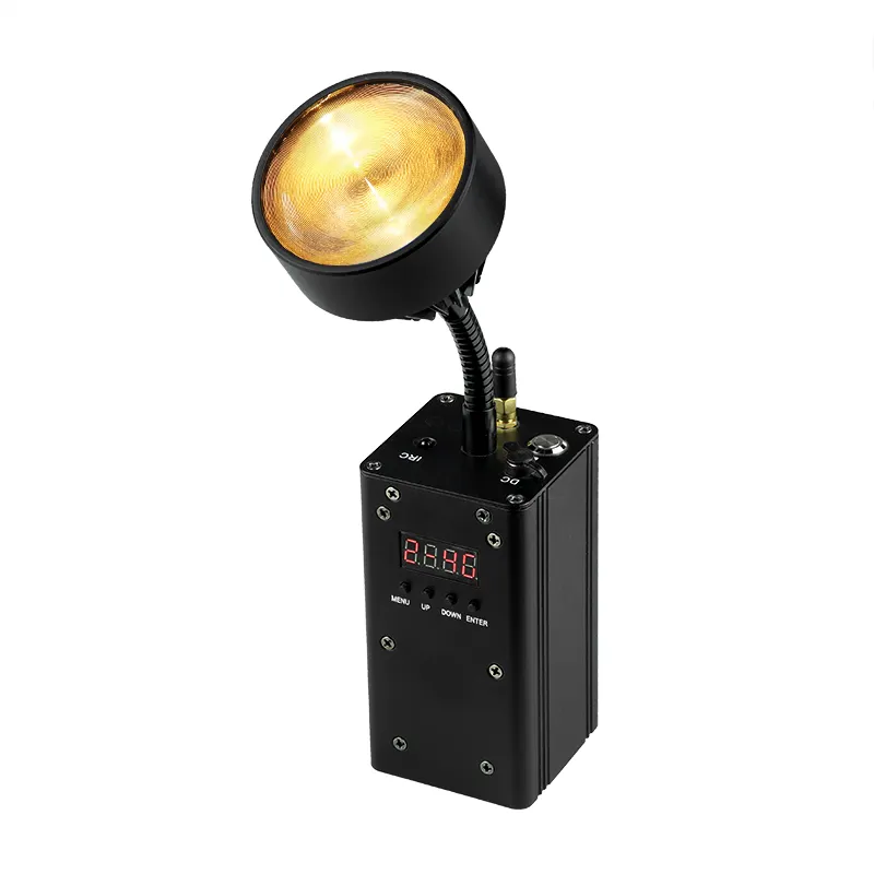 Mobile Concert Stage Lighting Magnet battery 10W Indoor Led Warm White zoom Pinspot Light Wireless IR