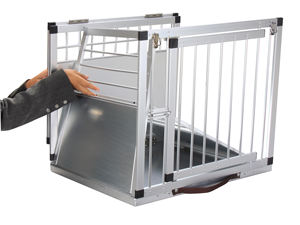 Aeolus evcil hayvan taşıyıcı alüminyum köpek sandık katlanabilir evcil hayvan kafesi araba kafesi kafesleri köpek - Product Image 2