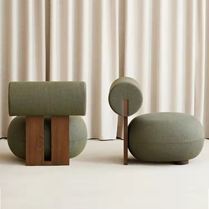 Poltrona Reclinabile Singola Stile Crema, Design <span class=keywords><strong>Moderno</strong></span> e Minimalista, Comoda per Soggiorno e Camera da Letto, <span class=keywords><strong>Arredamento</strong></span> per la Casa - Product Image 2