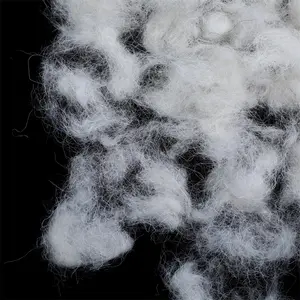 Waste Wool Sheep Wool Fiber Carded Wool Noils Washed Wool Waste For Wool Felt